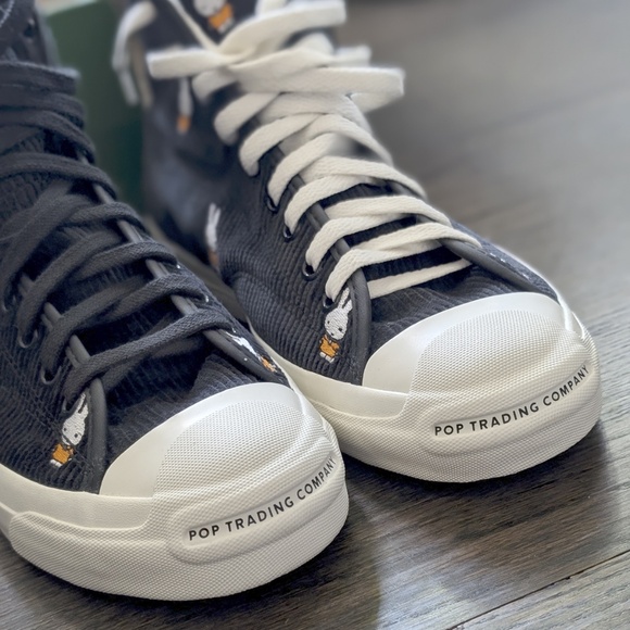 Converse POP TRADING COMPANY X JACK PURCELL PRO HIGH 'ALL OVER MIFFY' - Picture 3 of 8